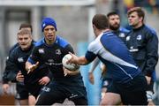 17 November 2014; Leinster's Zane Kirchner during squad training ahead of their Guinness PRO12, Round 8, match away to Benetton Treviso on Sunday. Leinster Rugby Squad Training, Donnybrook Stadium, Dublin. Picture credit: Ramsey Cardy / SPORTSFILE