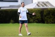 18 November 2014; Australia head coach Michael Cheika during squad training ahead of their Autumn International Rugby match against Ireland on Saturday. Australia Rugby Squad Training, Blackrock RFC, Stradbrook Road, Co. Dublin, Co. Dublin.  Picture credit: Pat Murphy / SPORTSFILE