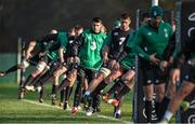18 November 2014; Ireland's Conor Murray during squad training ahead of their side's Guinness Series match against Australia on Saturday. Ireland Rugby Squad Training, Carton House, Maynooth, Co. Kildare. Picture credit: Barry Cregg / SPORTSFILE