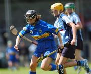30 June 2007; Sinead Nealon, Tipperary, in action against Aisling Jordan, Dublin, Gala All Ireland Senior Camogie Championship, O'Duffy Cup, Dublin v Tipperary, Parnell Park, Dublin. Picture credit: Ray McManus / SPORTSFILE