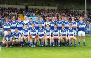 30 June 2007; The Laois minor panel. ESB Leinster Minor Football Championship Semi-Final, Laois v Offaly, O'Moore Park, Portlaoise, Co. Laois. Picture credit: Pat Murphy / SPORTSFILE