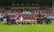 30 June 2007; The Galway panel. Guinness All-Ireland Hurling Championship Qualifier, Laois v Galway, O'Moore Park, Portlaoise, Co. Laois. Picture credit: Pat Murphy / SPORTSFILE