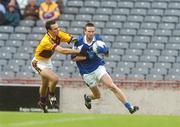1 July 2007; Colm Parkinson, Laois, in action against Adrian Morrissey, Wexford. Bank of Ireland Leinster Senior Football Championship Semi-Final, Laois v Wexford, Croke Park, Dublin. Picture credit: Pat Murphy / SPORTSFILE