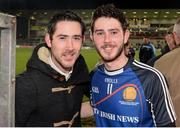 15 November 2014; Mark McHugh and Ryan McHugh, Ulster Allstars XV. #GameForAnto, Ulster Allstars XV v Dublin 2013 team, Kingspan Stadium, Ravenhill Park, Belfast, Co. Antrim. Picture credit: Oliver McVeigh / SPORTSFILE