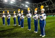 18 November 2014; Tallaght Festival Band perform at half-time. International Friendly, Republic of Ireland v USA, Aviva Stadium, Lansdowne Road, Dublin. Picture credit: Piaras Ó Mídheach / SPORTSFILE