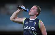19 November 2014; Ireland's Colm O'Neill enjoys a drink during squad training ahead of their International Rules Series game against Australia on Saturday 22nd November. Ireland International Rules Squad Training, Paterson's Stadium, Subiaco, Perth, Australia. Picture credit: Ray McManus / SPORTSFILE