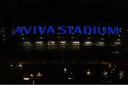 18 November 2014; A general view of the Aviva Stadium. International Friendly, Republic of Ireland v USA, Aviva Stadium, Lansdowne Road, Dublin. Picture credit: Piaras Ó Mídheach / SPORTSFILE