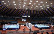 20 November 2014; A general view before the start of the day's bouts. 2014 AIBA Elite Women's World Boxing Championships, Jeju, Korea. Photo by Sportsfile