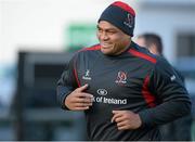20 November 2014; Ulster's Nick Williams during the captain's run ahead of their Guinness PRO12, Round 8, game against Ospreys on Friday. Ulster Rugby Captain's Run, Kingspan Stadium, Ravenhill Park, Belfast, Co. Antrim. Picture credit: Oliver McVeigh / SPORTSFILE