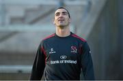 20 November 2014; Ulster's Ruan Pienaar, back from injury for the first time this year, during the captain's run ahead of their Guinness PRO12, Round 8, game against Ospreys on Friday. Ulster Rugby Captain's Run, Kingspan Stadium, Ravenhill Park, Belfast, Co. Antrim. Picture credit: Oliver McVeigh / SPORTSFILE