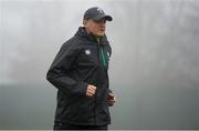 20 November 2014; Ireland's head coach Joe Schmidt during squad training ahead of their side's Guinness Series match against Australia on Saturday. Ireland Rugby Squad Training, Carton House, Maynooth, Co. Kildare. Picture credit: Stephen McCarthy / SPORTSFILE