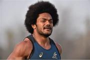 20 November 2014; Australia's Henry Speight during squad training ahead of their side's Guinness Series match against Ireland on Saturday. Australia Rugby Squad Training, Blackrock RFC, Stradbrook Road, Co. Dublin. Picture credit: Matt Browne / SPORTSFILE