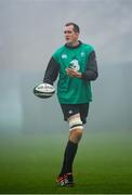 20 November 2014; Ireland's Devin Toner during squad training ahead of their side's Guinness Series match against Australia on Saturday. Ireland Rugby Squad Training, Carton House, Maynooth, Co. Kildare. Picture credit: Stephen McCarthy / SPORTSFILE