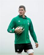 20 November 2014; Ireland's Robbie Diack during squad training ahead of their side's Guinness Series match against Australia on Saturday. Ireland Rugby Squad Training, Carton House, Maynooth, Co. Kildare. Picture credit: Stephen McCarthy / SPORTSFILE