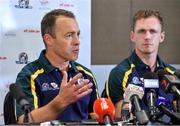 21 November 2014; Australia coach Alastair Clarkson during a press conference ahead of their International Rules Series game against Australia on Saturday. Ireland International Rules Squad Training, Paterson's Stadium, Perth, Australia. Picture credit: Ray McManus / SPORTSFILE