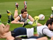 21 November 2014; Ireland's Lee Keegan warms up for squad training ahead of their International Rules Series game against Australia on Saturday. Ireland International Rules Squad Training, Paterson's Stadium, Perth, Australia. Picture credit: Ray McManus / SPORTSFILE