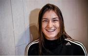 21 November 2014; Ireland's Katie Taylor at her team hotel before her semi-final bout against China's Jinhua Yin on Sunday. 2014 AIBA Elite Women's World Boxing Championships, Jeju, Korea. Photo by Sportsfile