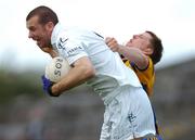 7 July 2007; Ronan Sweeney, Kildare, in action against Stuart Daly, Roscommon. Bank of Ireland All-Ireland Senior Football Championship Qualifier, Round 1, Roscommon v Kildare, Dr. Hyde Park, Roscommon. Picture credit: Ray McManus / SPORTSFILE