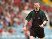 7 July 2007; Referee Eamonn Morris. Guinness All-Ireland Senior Hurling Championship Qualifier, Group 1B, Round 2, Cork v Offaly, Pairc Ui Chaoimh, Cork. Photo by Sportsfile
