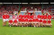 7 July 2007; The Cork squad. Guinness All-Ireland Senior Hurling Championship Qualifier, Group 1B, Round 2, Cork v Offaly, Pairc Ui Chaoimh, Cork. Photo by Sportsfile