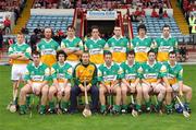7 July 2007; The Offaly squad. Guinness All-Ireland Senior Hurling Championship Qualifier, Group 1B, Round 2, Cork v Offaly, Pairc Ui Chaoimh, Cork. Photo by Sportsfile