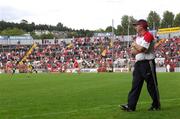 7 July 2007; Cork manager Gerald McCarthy walks the line towards the end of the game. Guinness All-Ireland Senior Hurling Championship Qualifier, Group 1B, Round 2, Cork v Offaly, Pairc Ui Chaoimh, Cork. Photo by Sportsfile