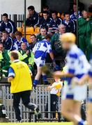 7 July 2007; Shane Dollard, Laois, leaves the pitch after getting a red card. Guinness All-Ireland Senior Hurling Championship Qualifier, Group 1A, Round 2, Antrim v Laois, Casement Park, Belfast, Co. Antrim. Picture credit: Russell Pritchard / SPORTSFILE