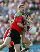 7 July 2007; Ronan Murtagh, Down, in action against Brian Farrell, Meath. Bank of Ireland All-Ireland Senior Football Championship Qualifier, Round 1, Down v Meath, Pairc Esler, Newry, Co. Down. Picture credit: Oliver McVeigh / SPORTSFILE