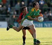 7 July 2007; Anthony Moyles, Meath, in action against Ronan Murtagh, Down. Bank of Ireland All-Ireland Senior Football Championship Qualifier, Round 1, Down v Meath, Pairc Esler, Newry, Co. Down. Picture credit: Oliver McVeigh / SPORTSFILE