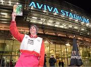 18 November 2014; Adam Handbridge, Dublin, sells match programmes before the game. International Friendly, Republic of Ireland v USA, Aviva Stadium, Lansdowne Road, Dublin. Picture Credit: Cody Glenn / SPORTSFILE
