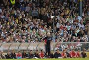 1 July 2007; Cork manager Billy Morgan watches from the sideline. Bank of Ireland Munster Senior Football Championship Final, Kerry v Cork, Fitzgerald Stadium, Killarney, Co. Kerry. Picture credit: Brendan Moran / SPORTSFILE