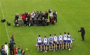 8 July 2007; The Waterford sit for a team photograph before the game. Guinness Munster Senior Hurling Championship Final, Waterford v Limerick, Semple Stadium, Thurles, Co. Tipperary. Picture credit: Brendan Moran / SPORTSFILE