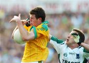 14 July 2007; Shane O'Rourke, Meath, in action against Shane McDermott, Fermanagh. Bank of Ireland All-Ireland Football Championship Qualifier, Round 2, Meath v Fermanagh, Pairc Tailteann, Navan. Photo by Sportsfile