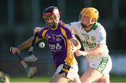 23 November 2014; Damien Kelly, Kilmacud Crokes, in action against James 'Cha' Fitzpatrick, Ballyhale Shamrocks. AIB Leinster GAA Hurling Senior Club Championship Semi-Final, Kilmacud Crokes v Ballyhale Shamrocks. Parnell Park, Dublin. Picture credit: Stephen McCarthy / SPORTSFILE