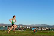 23 November 2014; Fionnuala Britton, Kilcoole AC, Co. Wicklow, on her way to winning the Senior Women's 8000m race at the GloHealth Inter County & Juvenile Even Age Cross Country Championships. Dundalk Institute of Technology, Dundalk, Co. Louth. Picture credit: Ramsey Cardy / SPORTSFILE