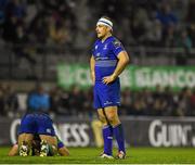 23 November 2014; Leinster's Jimmy Gopperth reacts after his last minute drop goal went wide and the game ended in a draw. Guinness PRO12, Round 8, Benetton Treviso v Leinster. Stadio Comunale Di Monigo, Treviso, Italy. Picture credit: Pat Murphy / SPORTSFILE
