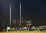 23 November 2014; Jayden Hayward, Benetton Treviso, watches his penalty go wide in the final minutes of the game. Guinness PRO12, Round 8, Benetton Treviso v Leinster. Stadio Comunale Di Monigo, Treviso, Italy. Picture credit: Pat Murphy / SPORTSFILE