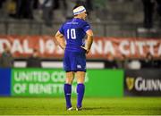 23 November 2014; Leinster's Jimmy Gopperth at the final whsitle after he missed a last minute drop goal to win the game. Guinness PRO12, Round 8, Benetton Treviso v Leinster. Stadio Comunale Di Monigo, Treviso, Italy. Picture credit: Pat Murphy / SPORTSFILE