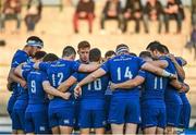 23 November 2014; The Leinster team in a huddle before the game. Guinness PRO12, Round 8, Benetton Treviso v Leinster. Stadio Comunale Di Monigo, Treviso, Italy. Picture credit: Pat Murphy / SPORTSFILE