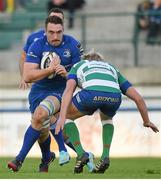 23 November 2014; Jack Conan, Leinster, is tackled by Joe Carlisle, Benetton Treviso. Guinness PRO12, Round 8, Benetton Treviso v Leinster. Stadio Comunale Di Monigo, Treviso, Italy. Picture credit: Pat Murphy / SPORTSFILE