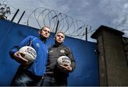 24 November 2014; #TheToughest â€“ Manager Benji Whelan, left, of The Nire and Austin Stacks manager Stephen Stack are pictured ahead of the AIB GAA Munster Senior Football Club Championship Final on the 30th of November where his Kerry side will take on Waterfordâ€™s The Nire in PÃ¡irc Uí Rinn. Following their 2006 appearance, this is only The Nireâ€™s second time reaching a Munster final, whereas the last time Austin Stacks reached a provincial senior club decider was 1976. For exclusive content and to see why the AIB Club Championships are #TheToughest follow us @AIB_GAA and on Facebook at facebook.com/AIBGAA .  Picture credit: Brendan Moran / SPORTSFILE