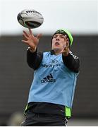 24 November 2014; Munster's Robin Copeland wins possession in a lineout during squad training ahead of Friday's Guinness PRO12, Round 9, match against Ulster. Munster Rugby Squad Training, University of Limerick, Limerick. Picture credit: Diarmuid Greene / SPORTSFILE