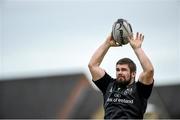 24 November 2014; Munster's Duncan Casey practices his lineout throwing during squad training ahead of Friday's Guinness PRO12, Round 9, match against Ulster. Munster Rugby Squad Training, University of Limerick, Limerick. Picture credit: Diarmuid Greene / SPORTSFILE