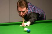 22 March 2004; Ken Doherty in action against Mark Bingham during Day Two of the Citywest Irish Masters at the Citywest Hotel in Saggart, Dublin. Photo by Damien Eagers/Sportsfile