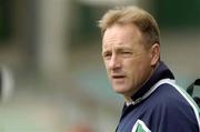 26 March 2004; Ireland head coach Eddie O'Sullivan during an Ireland Training Session at Lansdowne Road in Dublin. Photo by Brendan Moran/Sportsfile