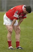 28 March 2004; A dejected Fionan Murray of Cork following the Allianz Football League Division 1A match between Tyrone and Cork at Healy Park in Omagh, Tyrone. Photo by Ray McManus/Sportsfile