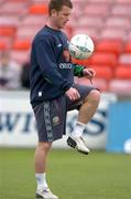 29 March 2004; Mark Kinsella during a Republic of Ireland Training Session at the Carlisle Grounds in Bray, Wicklow. Photo by David Maher/Sportsfile