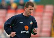 29 March 2004; Mark Kinsella during a Republic of Ireland Training Session at the Carlisle Grounds in Bray, Wicklow. Photo by David Maher/Sportsfile