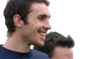 29 March 2004; John Thompson following a Republic of Ireland Training Session at the Carlisle Grounds in Bray, Wicklow. Photo by David Maher/Sportsfile