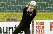 30 March 2004; Paddy Kenny during a Republic of Ireland Squad Training Session at the Carlisle Grounds in Bray, Wicklow. Photo by Pat Murphy/Sportsfile